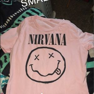 Nirvana band t-shirt